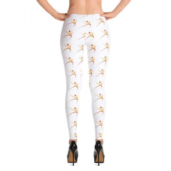 Rulz Fitness Logo Leggings - Orange Logo