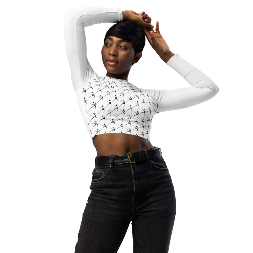 RF Logo long-sleeve crop top - Image 2