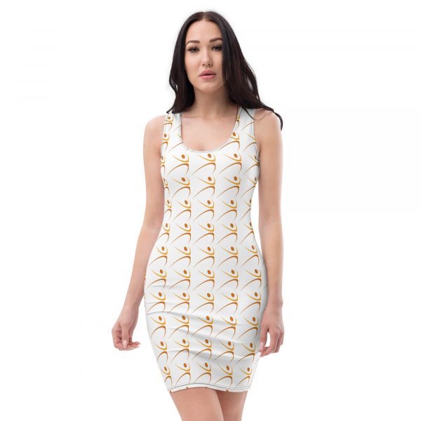 Bodycon dress - Orange