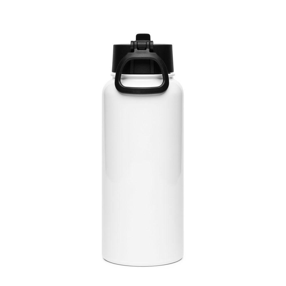 RF Diva Stainless steel water bottle with a straw lid - Image 5