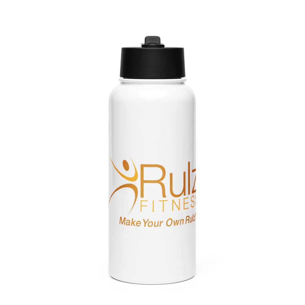 RF Diva Stainless steel water bottle with a straw lid - Image 6