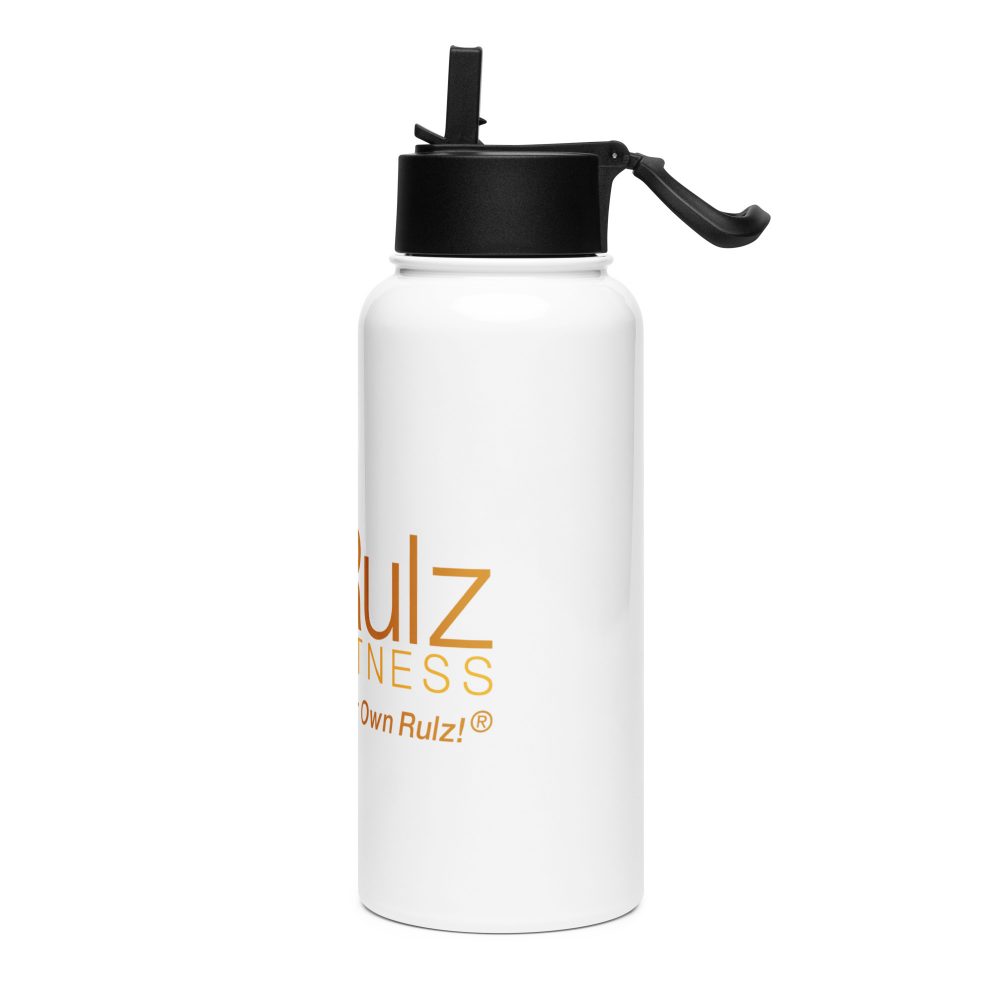 RF Diva Stainless steel water bottle with a straw lid - Image 11