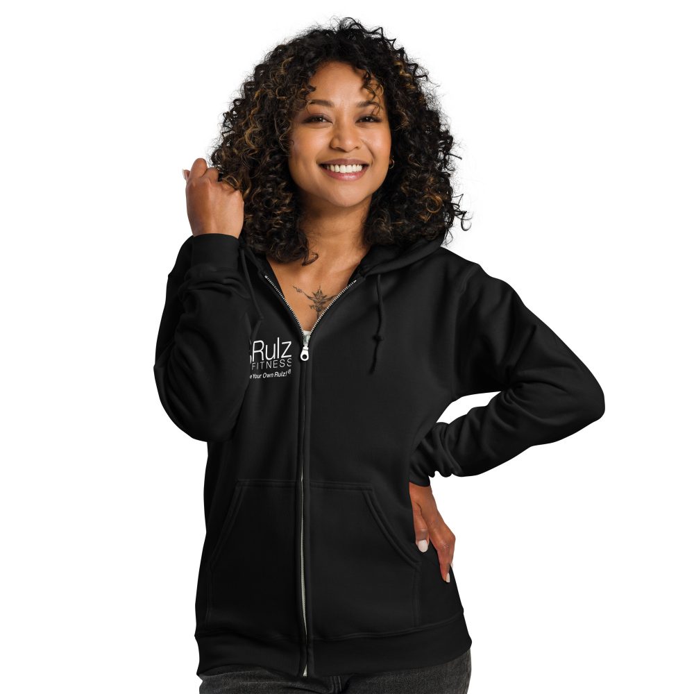 Rulz Fitness Zip Hoodie - Image 2