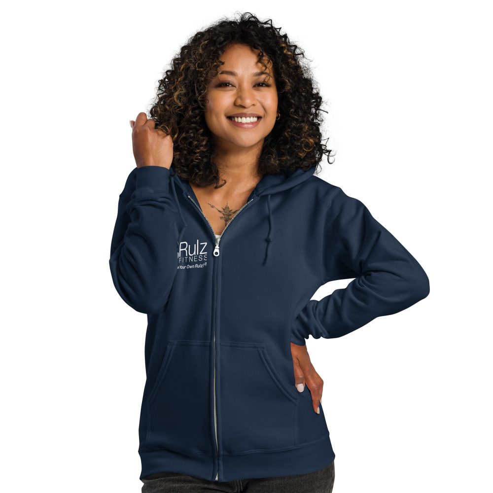 Rulz Fitness Zip Hoodie - Image 3